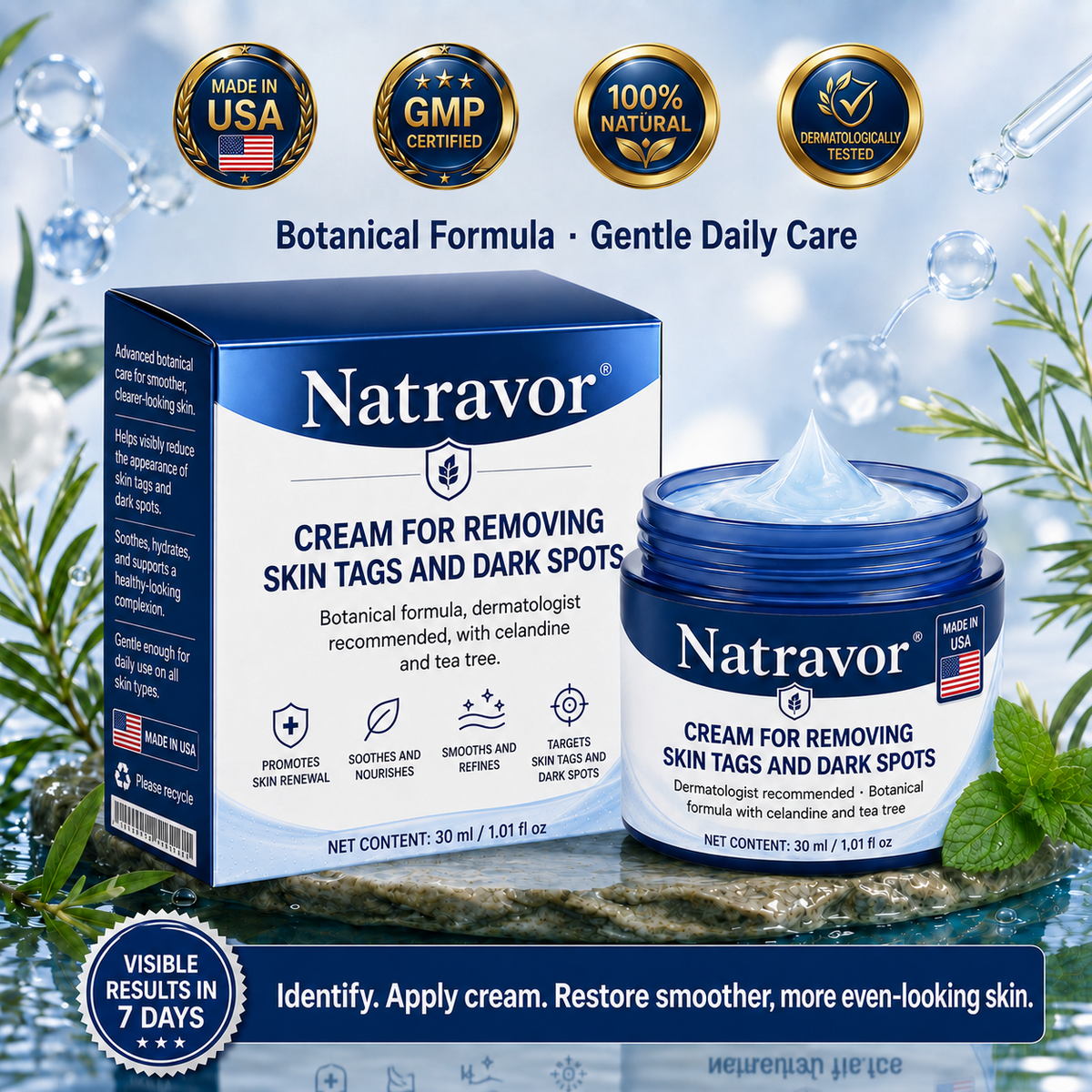 👑Natravor® 7-𝐃𝐚𝐲 𝐒𝐤𝐢𝐧 𝐓𝐚𝐠 & 𝐒𝐩𝐨𝐭 𝐄𝐫𝐚𝐬𝐞𝐫 𝐂𝐫𝐞𝐚𝐦 (Zero Pain, Zero 𝐒𝐜𝐚𝐫𝐬 Formula) 💎