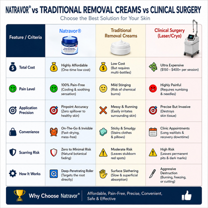 👑Natravor® 7-𝐃𝐚𝐲 𝐒𝐤𝐢𝐧 𝐓𝐚𝐠 & 𝐒𝐩𝐨𝐭 𝐄𝐫𝐚𝐬𝐞𝐫 𝐂𝐫𝐞𝐚𝐦 (Zero Pain, Zero 𝐒𝐜𝐚𝐫𝐬 Formula) 💎