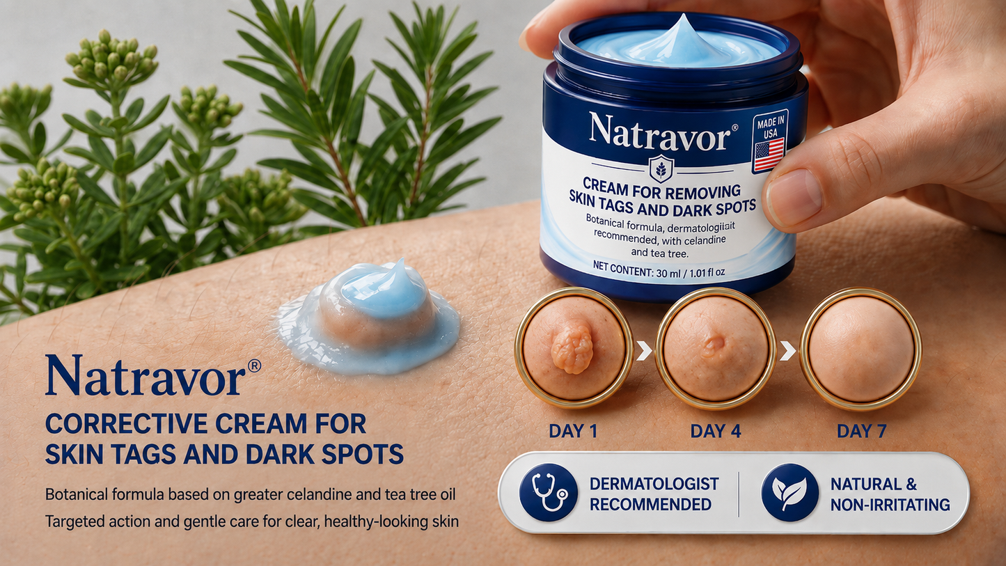 👑Natravor® 7-𝐃𝐚𝐲 𝐒𝐤𝐢𝐧 𝐓𝐚𝐠 & 𝐒𝐩𝐨𝐭 𝐄𝐫𝐚𝐬𝐞𝐫 𝐂𝐫𝐞𝐚𝐦 (Zero Pain, Zero 𝐒𝐜𝐚𝐫𝐬 Formula) 💎